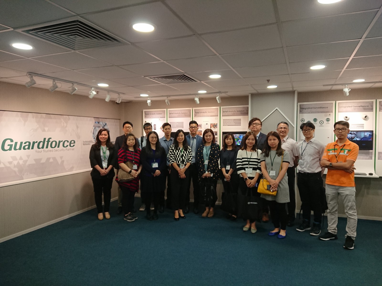 HKRMA member visit SentinelGuard Solutions
 